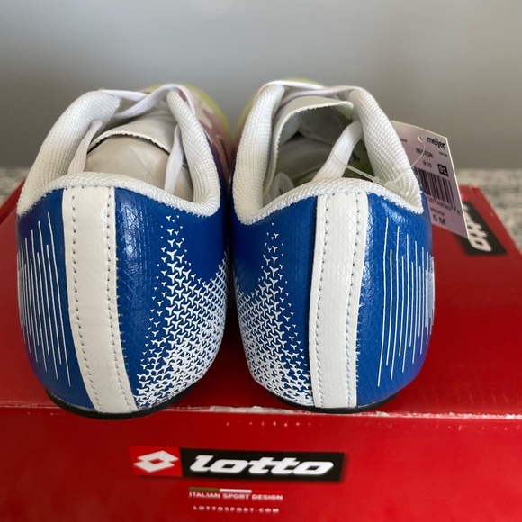BRAND NEW WITH TAG Lotto Youth Soccer Cleats Size 5M. Italian sports design. - Picture 4 of 6
